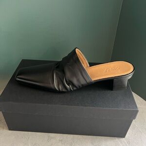 Marsell Sbalzo Sabot Square Toe Mules